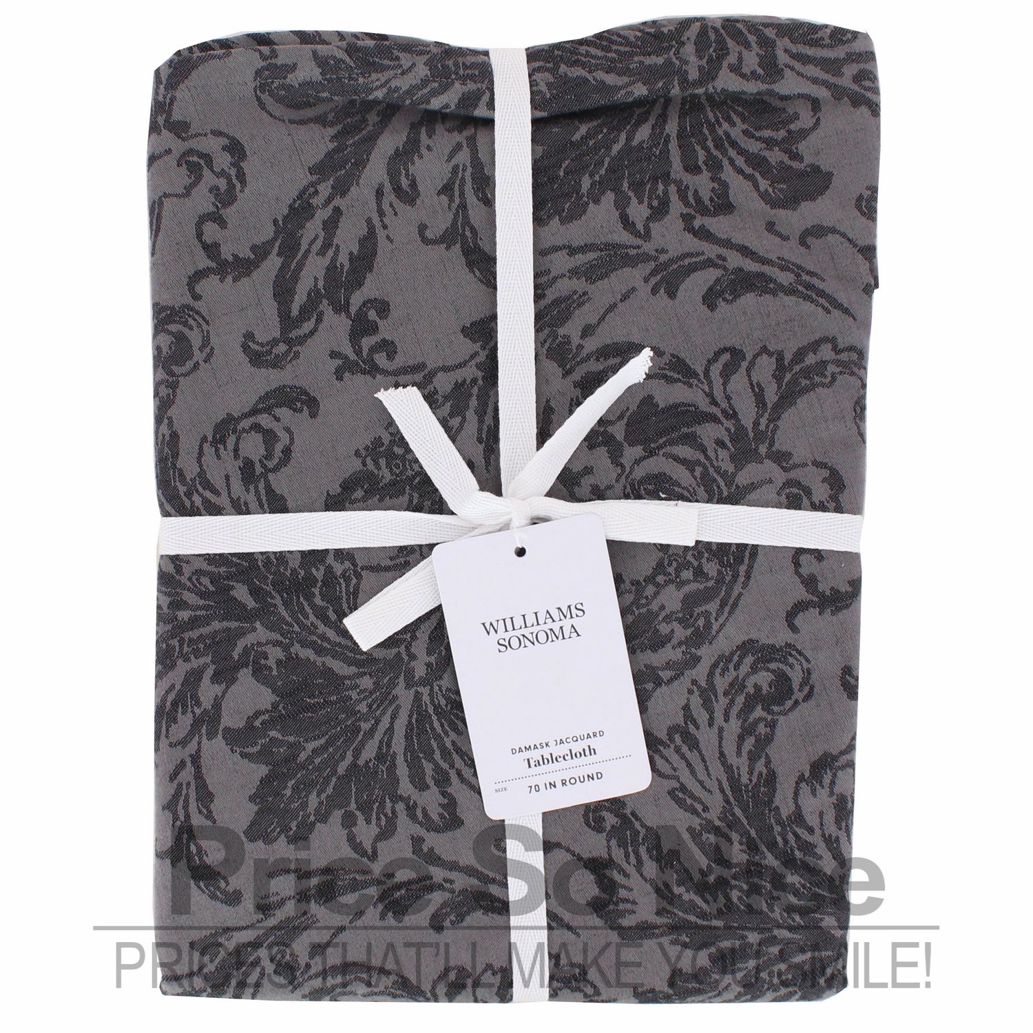 Williams Sonoma Damask Tablecloth MSRP $150