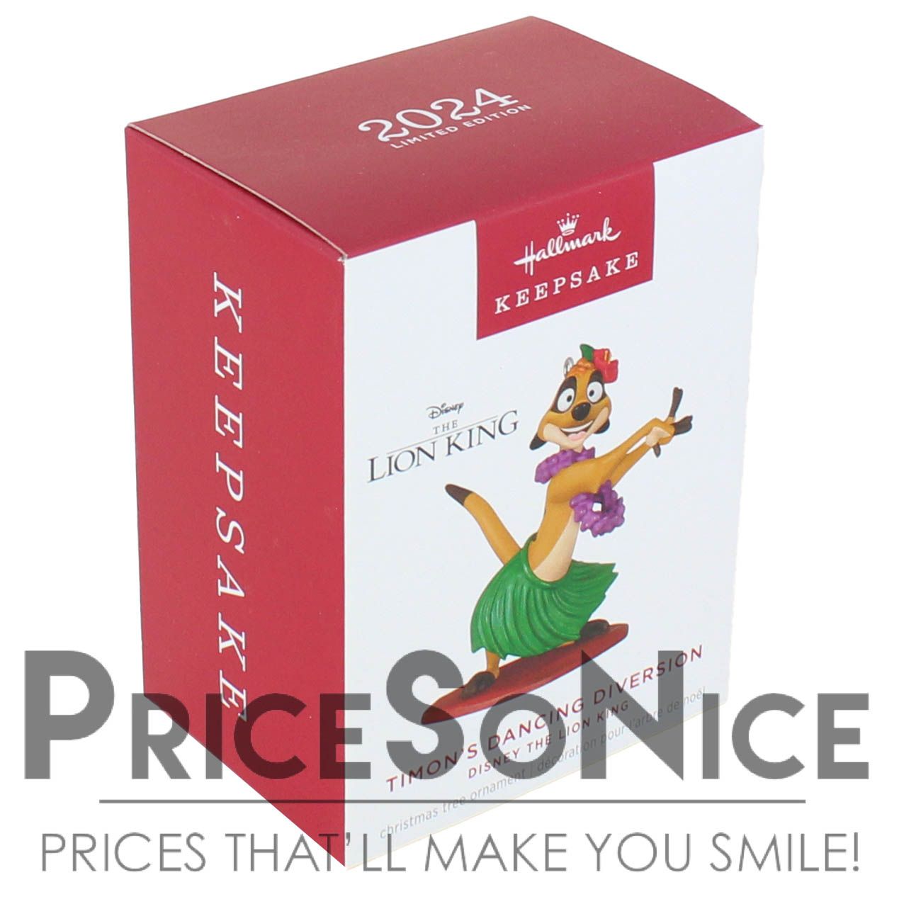 Hallmark 2024 Disney The Lion King Timon&#39;s Dancing Diversion Ornament Limited