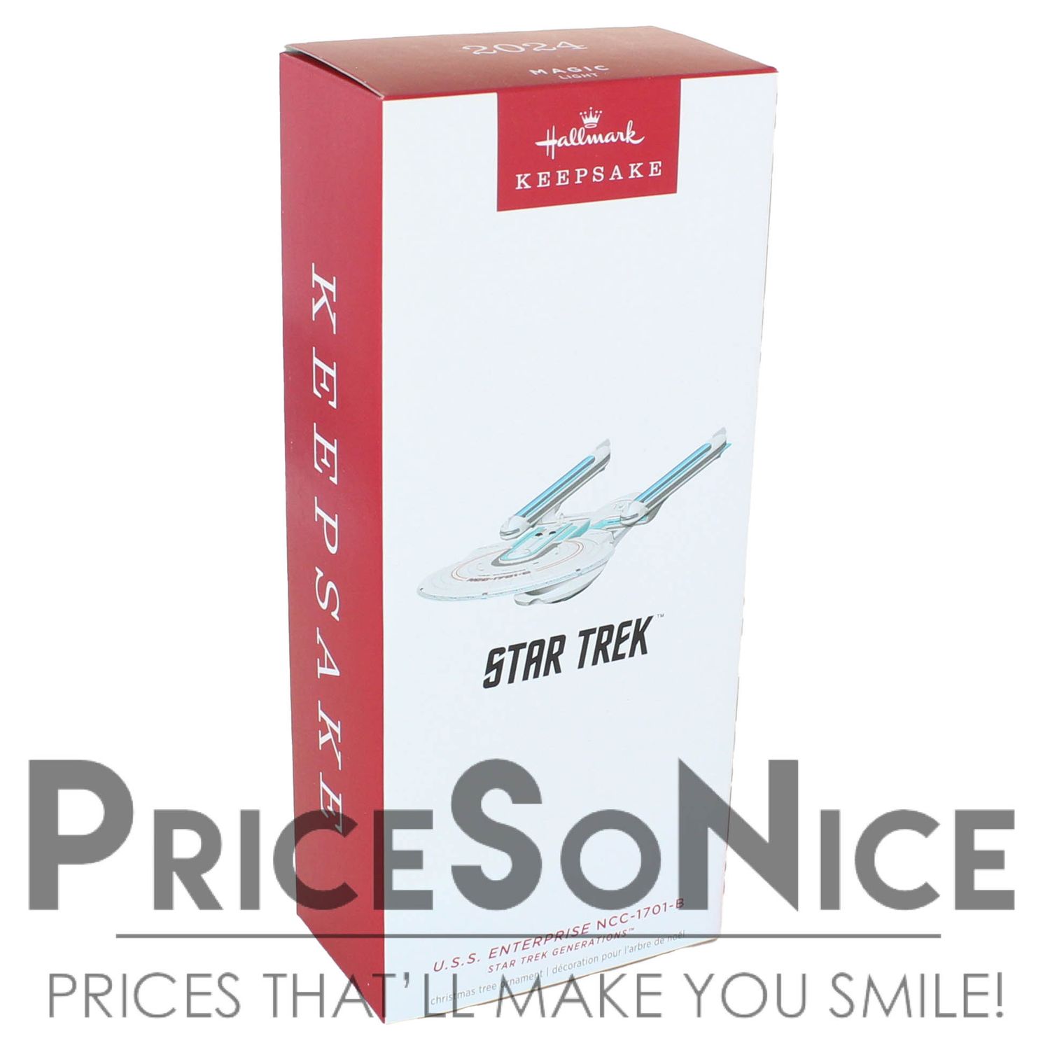 Hallmark 2024 Star Trek‚Ä¢ Generations U.S.S. Enterprise NCC-1701-B Ornament