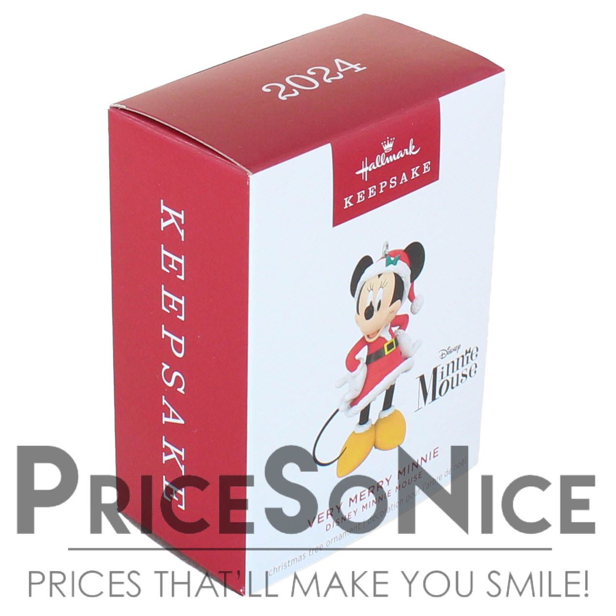 Hallmark 2024 Disney Minnie Mouse Very Merry Minnie Ornament