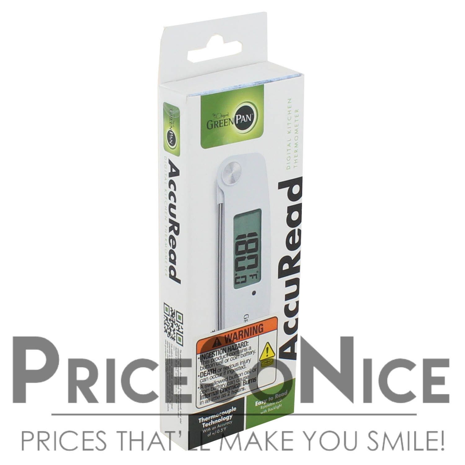 GREENPAN ACCUREAD DIGITAL KITCHEN THERMOMETER