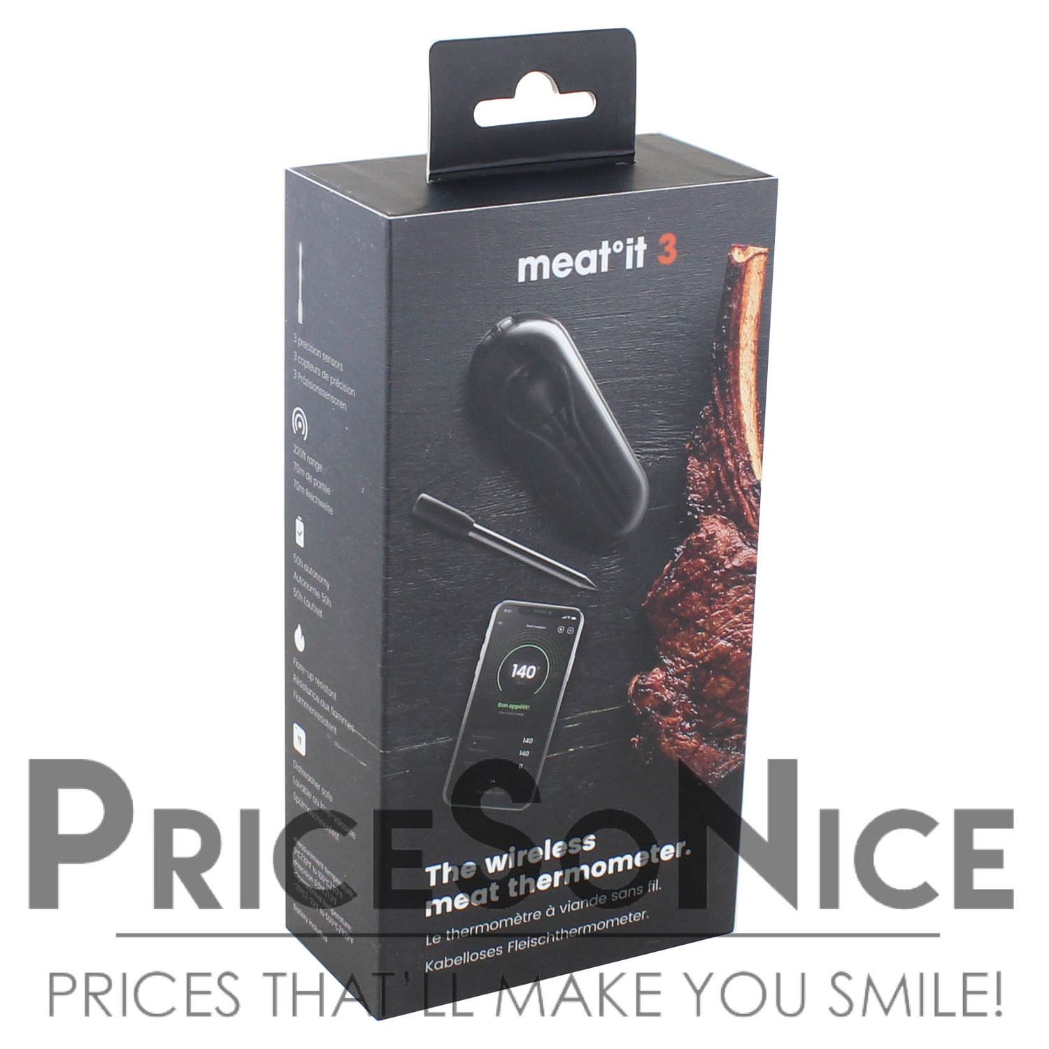 Mastrad Meat It 3 Bluetooth Thermometer MSRP $100