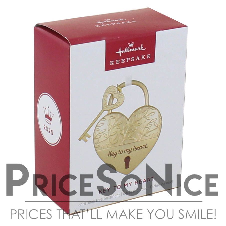 Hallmark Ornament 2025 Key To My Heart Ornament