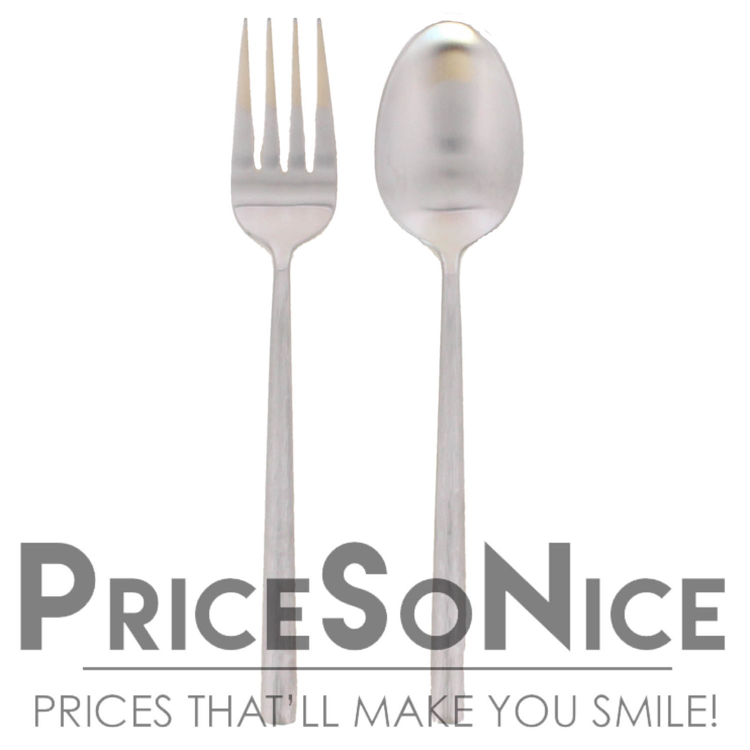 Williams Sonoma 2 Piece Satin Cyprus Serving Set