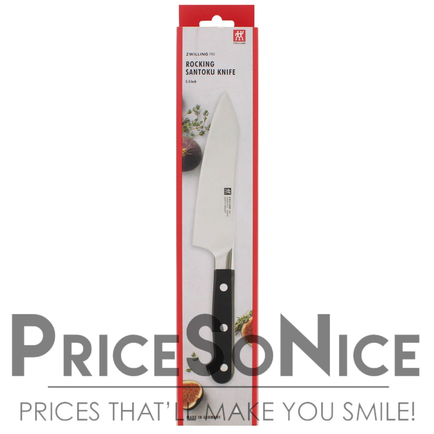 Zwilling Pro 5.5&quot; Rocking Santoku Knife MSRP $120