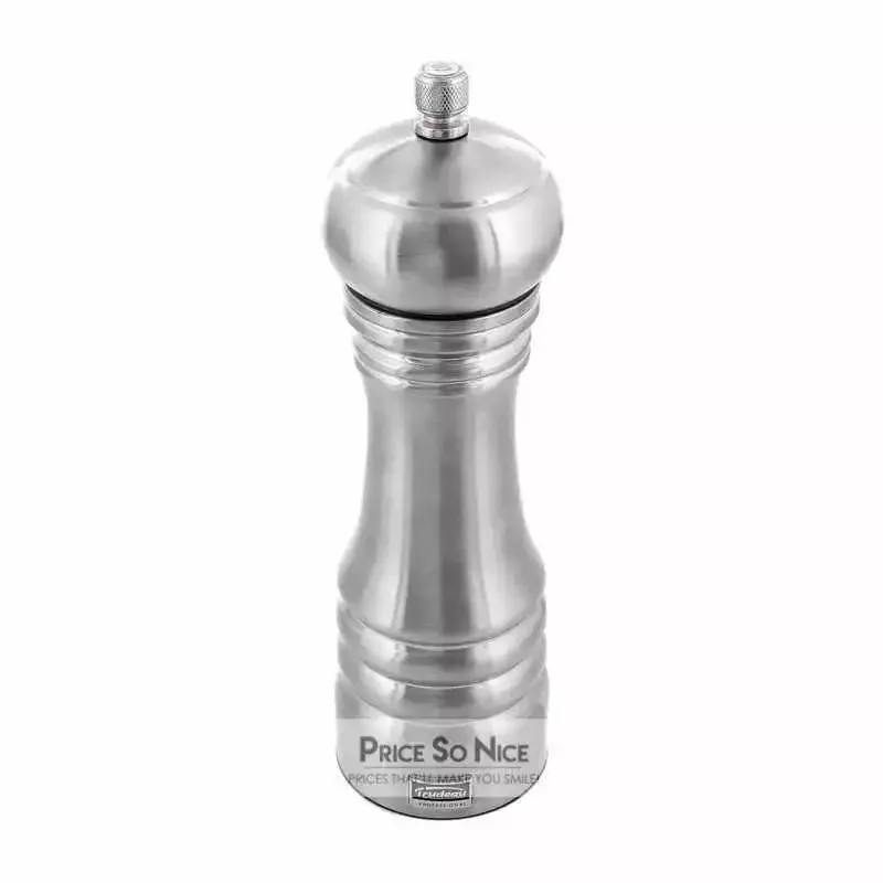 Trudeau Stainless Steel Salt Mill - 8&quot; Grade B