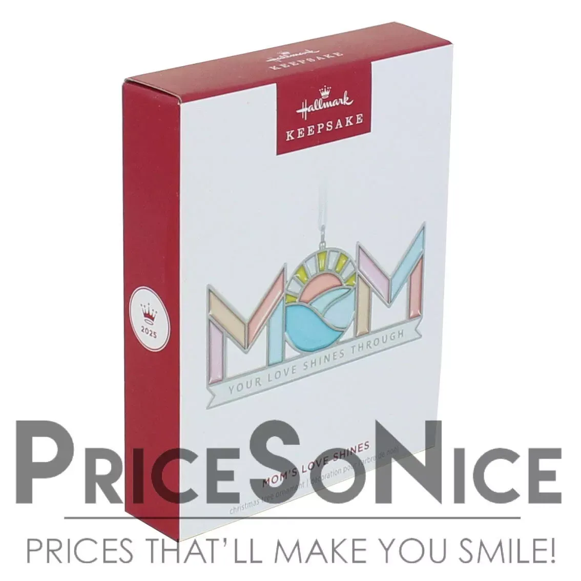Hallmark Ornament 2025 Mom&#39;s Love Shines Metal Ornament