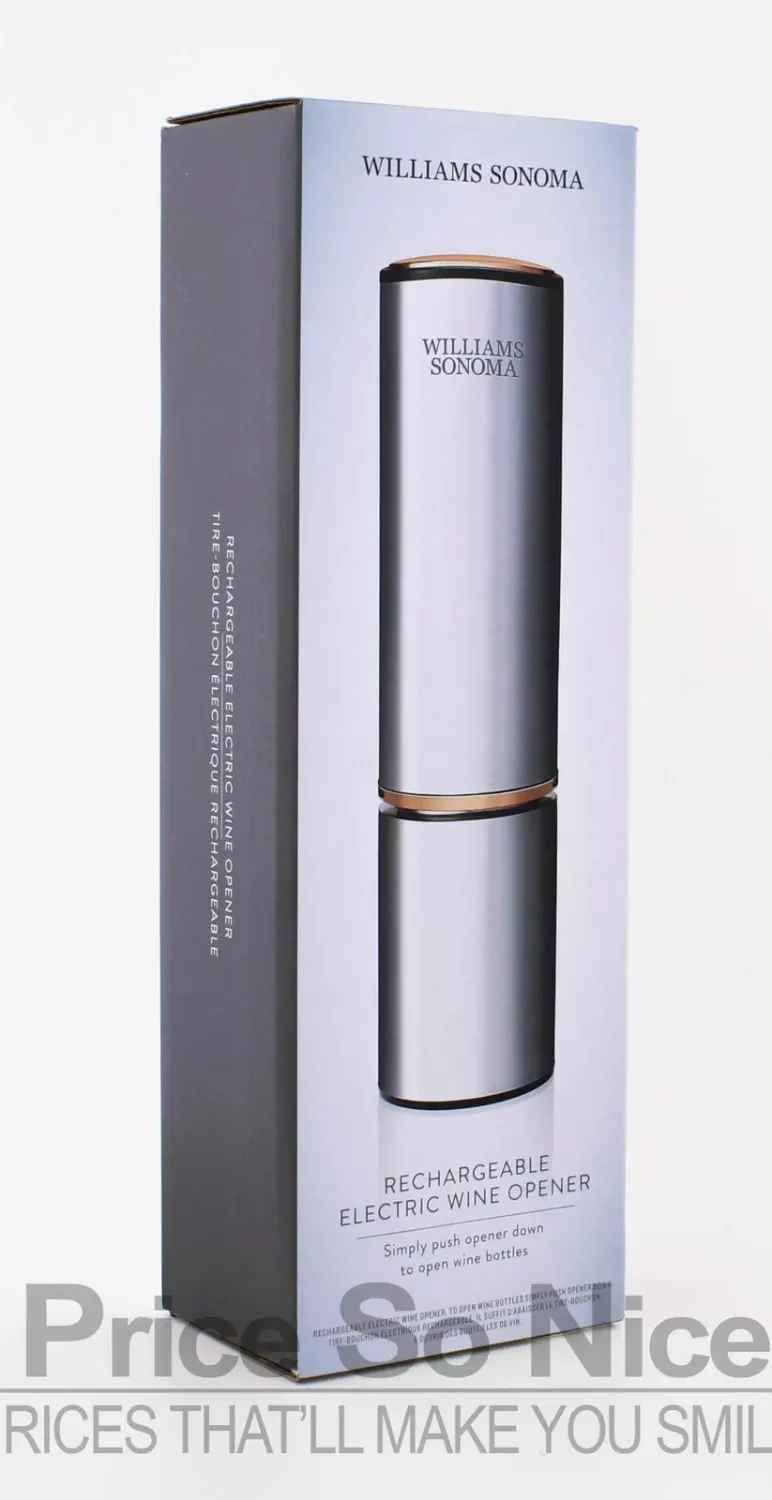 Williams Sonoma Electric Rechargeable Wine Opener