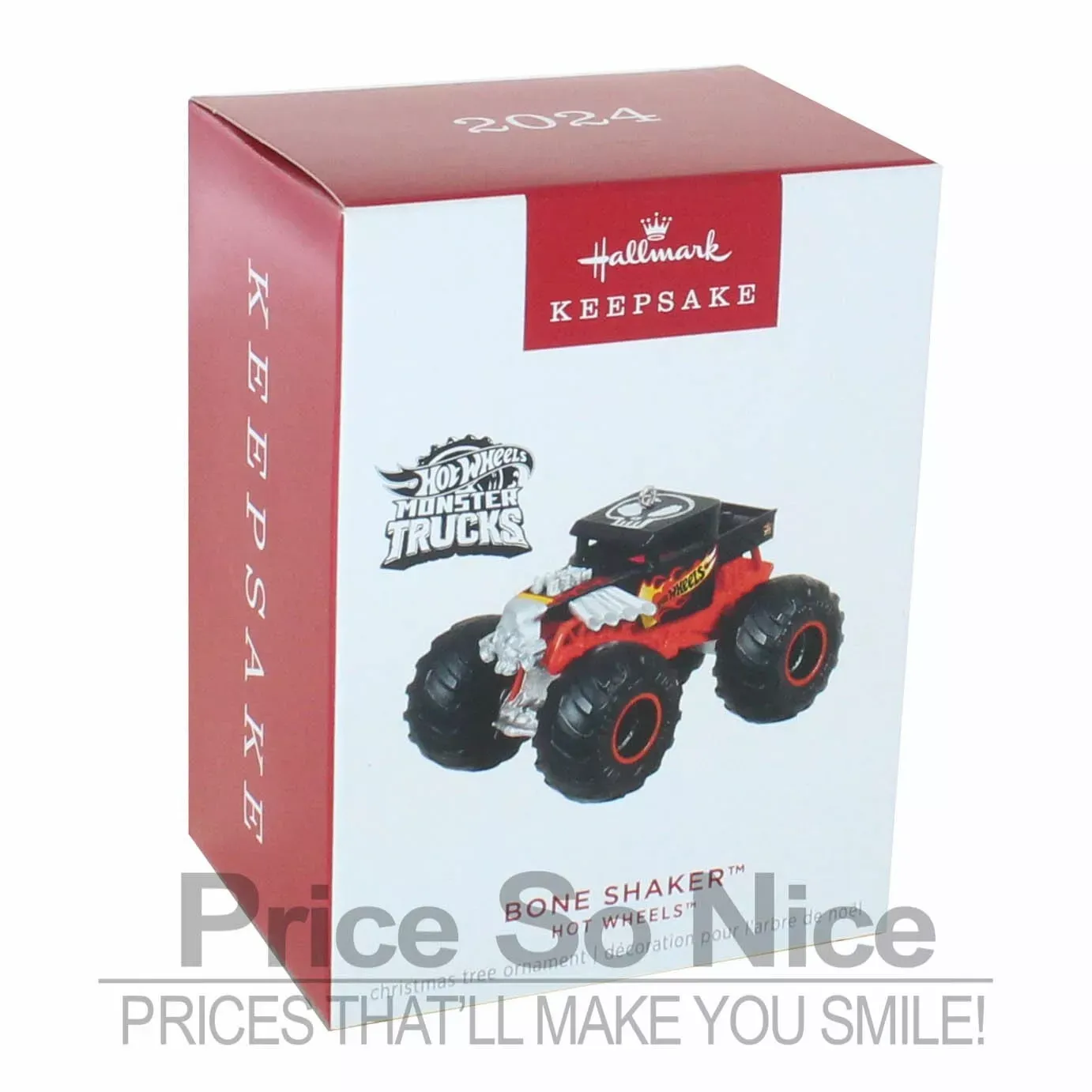 Hallmark 2024 Ornament - Hot Wheels Monster Trucks Bone Shaker Ornament