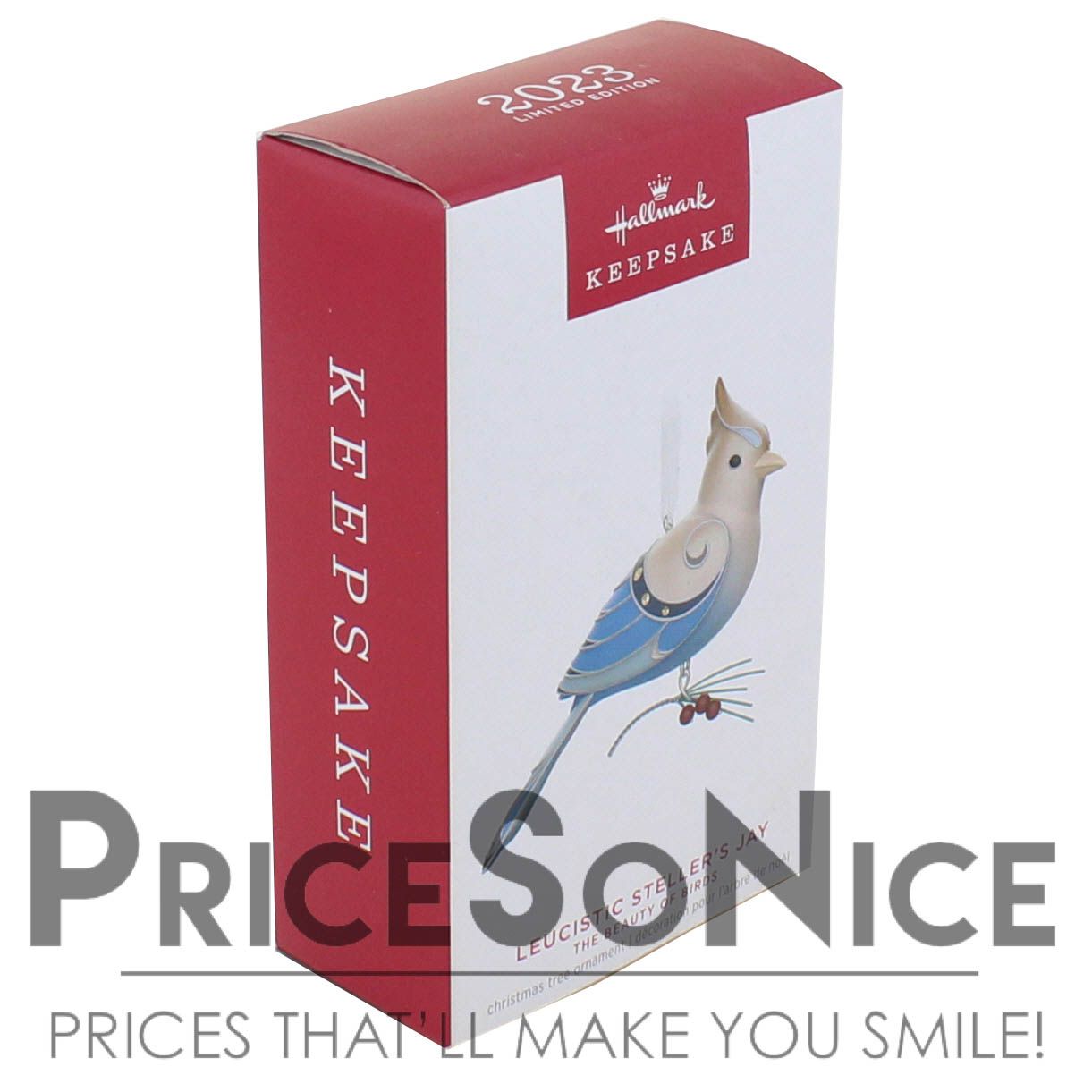 Hallmark 2023 Ornament - Leucistic Steller&#39;s Jay Limited Edition