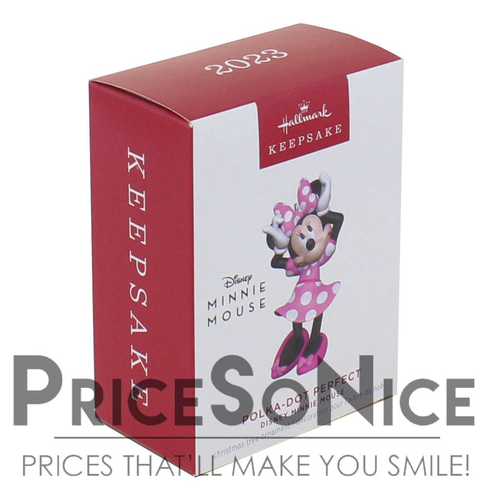 Hallmark 2023 Ornament - Polka-Dot Perfect: Disney Minnie Mouse