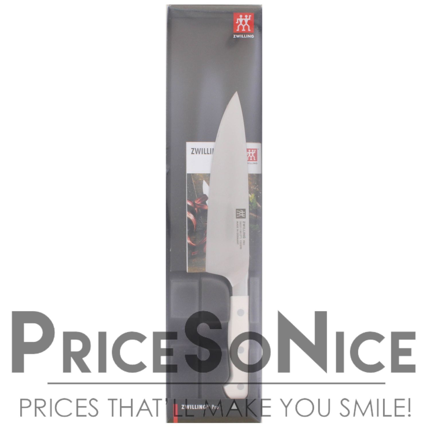 Zwilling Pro Le Blanc 7&quot; Slim Chef&#39;s Knife MSRP $150