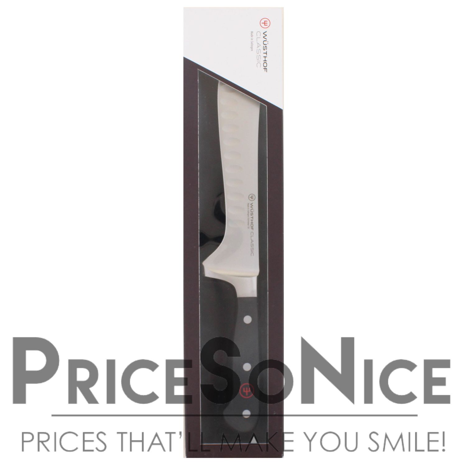 Wusthof Classic 8&quot; Butcher&#39;s Knife Hollow Edge MSRP $170