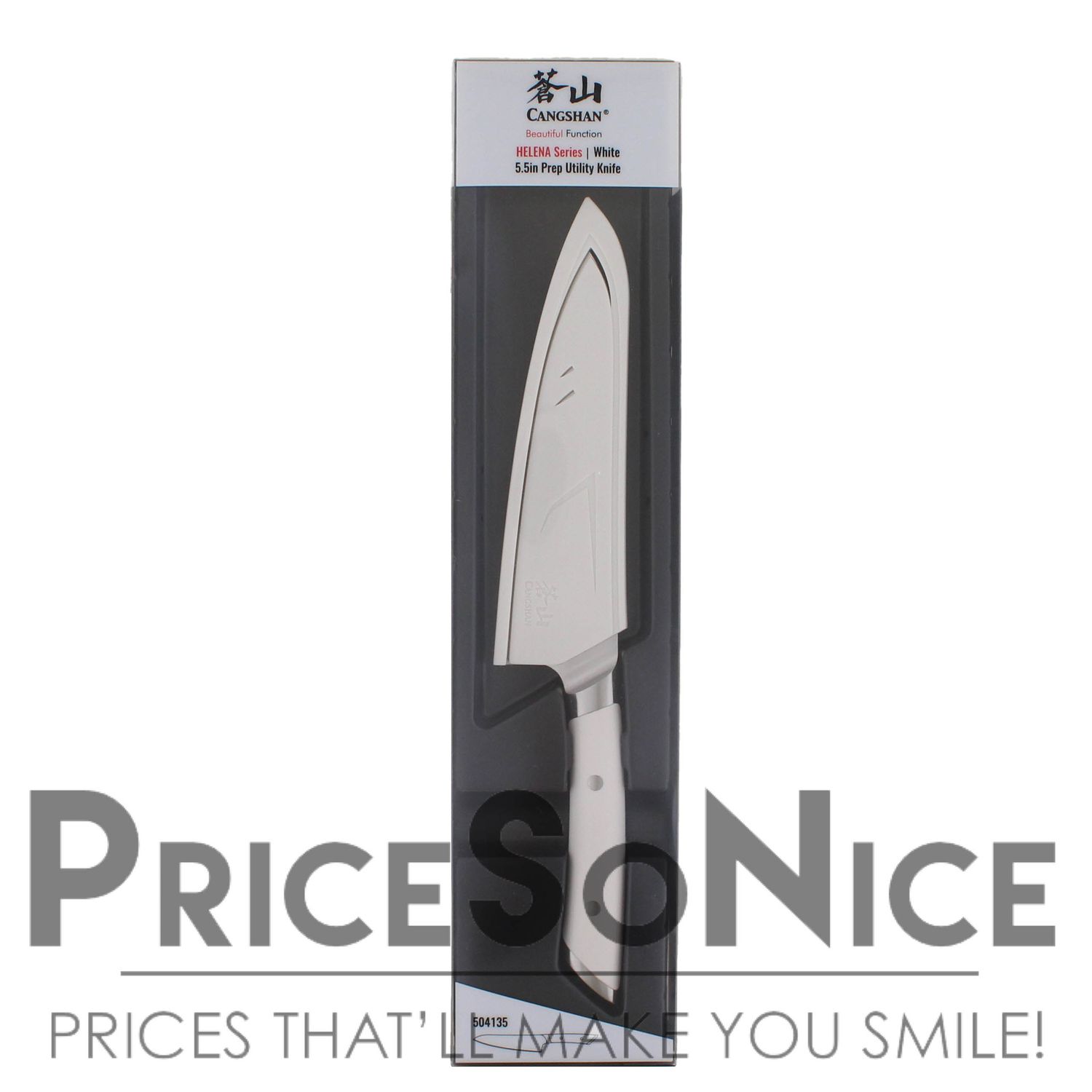 Cangshan HELENA Series 5.5-Inch Prep Utility Knife, White MSRP $40