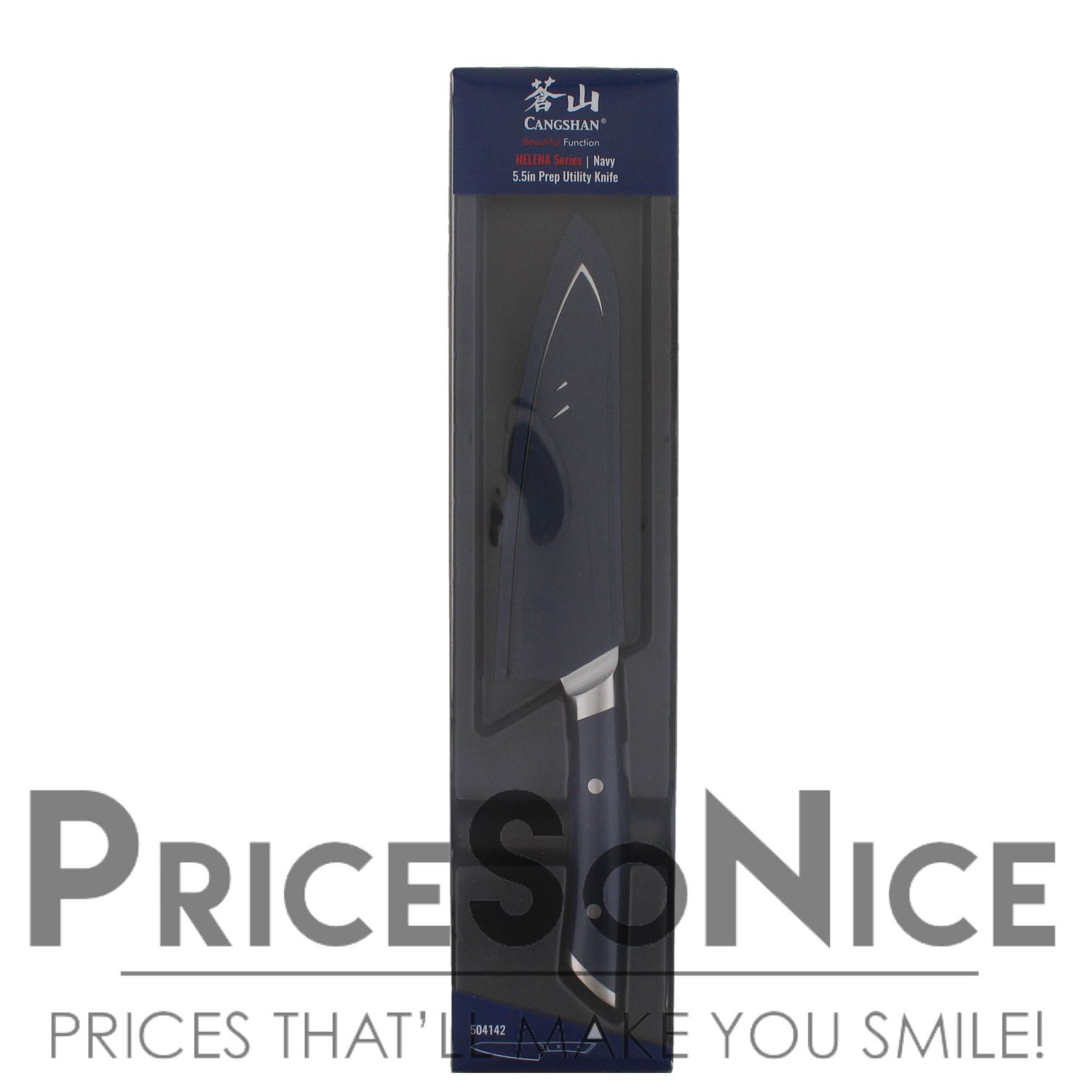 Cangshan HELENA Series 5.5-Inch Prep Utility Knife, Navy MSRP $40