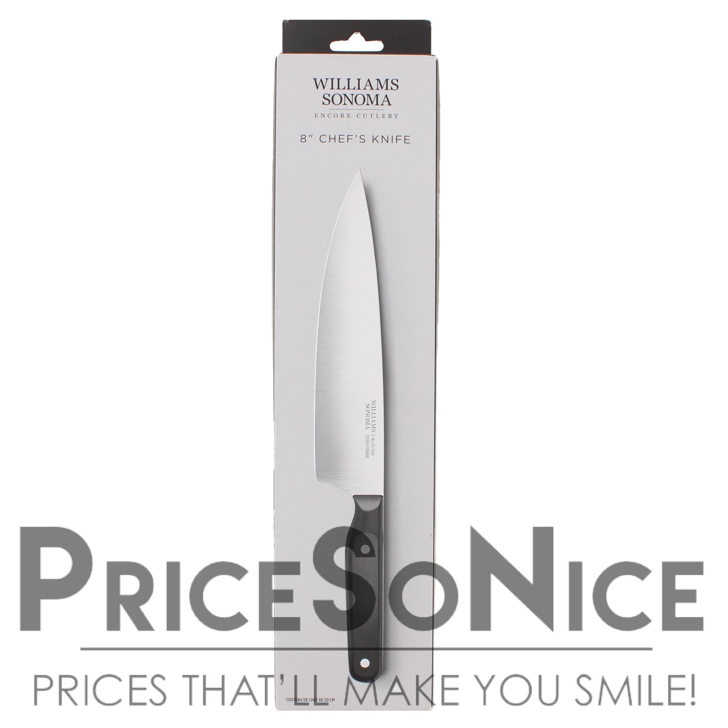 Williams Sonoma Encore Chef Knife, 8&quot; MSRP $80