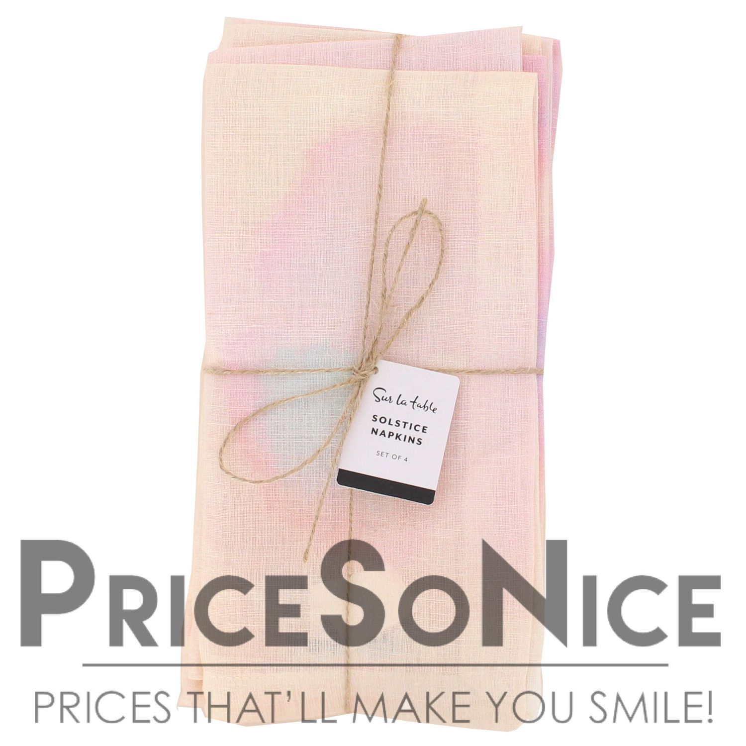 Sur La Table Solstice Napkins, Set of 4 MSRP $55