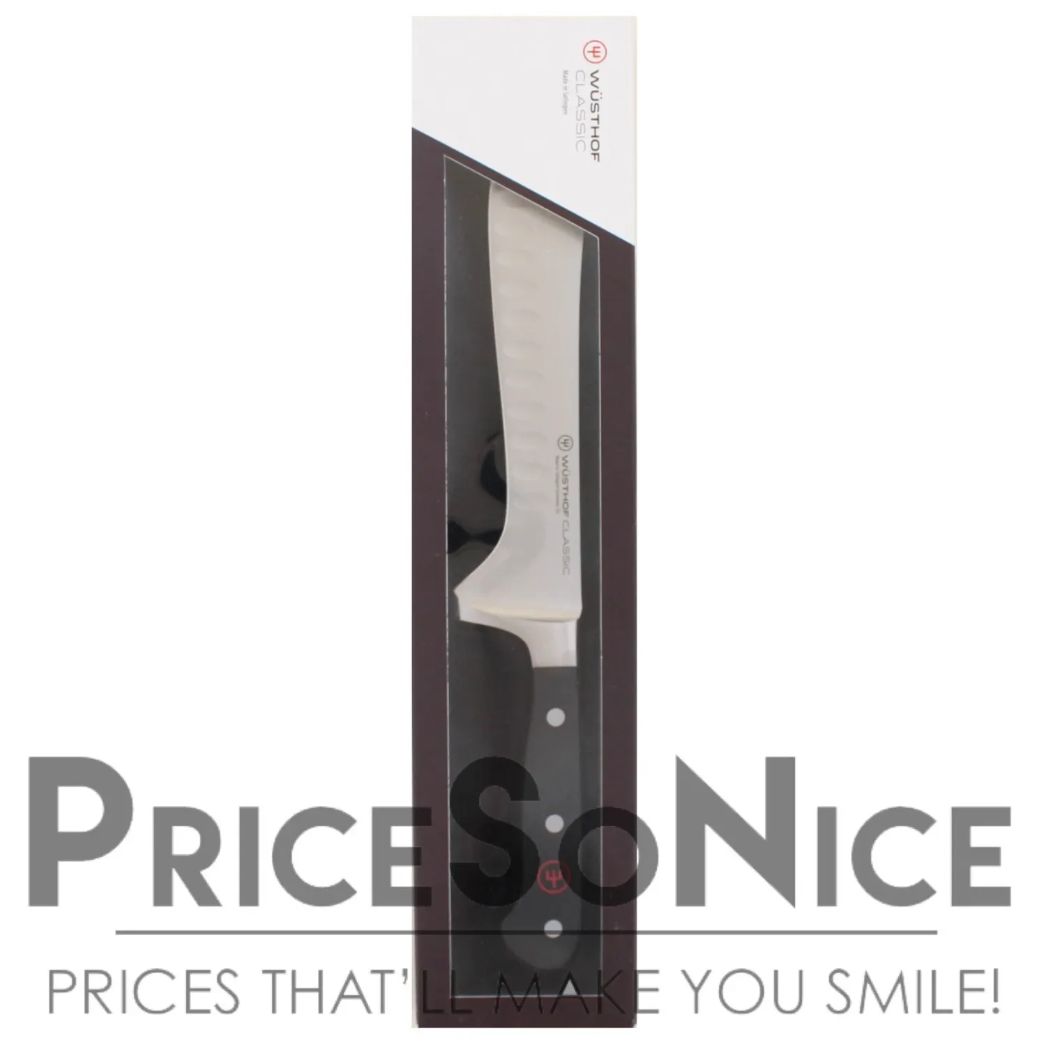 Wusthof Classic 8&quot; Butcher&#39;s Knife Hollow Edge MSRP $170