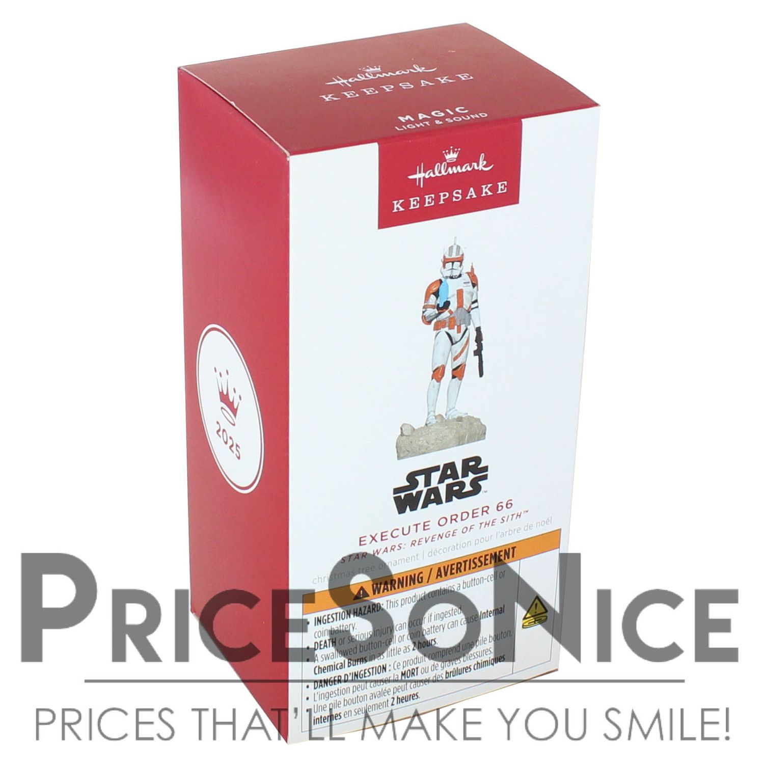 Hallmark Ornament 2025 Execute Order 66, Star Wars: Revenge of the Sith Ornament