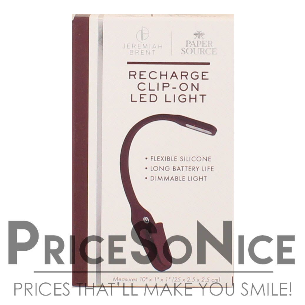 Jeremiah Brent Recharge Clip-On LED Light MSRP $33