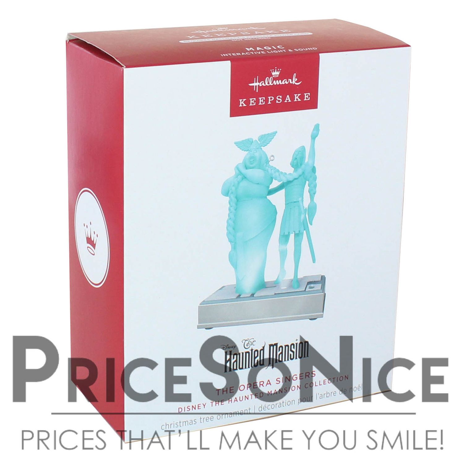 Hallmark Ornament 2025 Disney The Haunted Mansion Collection The Opera Singers