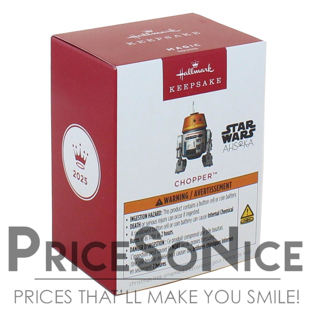 Hallmark Ornament 2025 Star Wars: Ahsoka™ Chopper™ Ornament With Sound