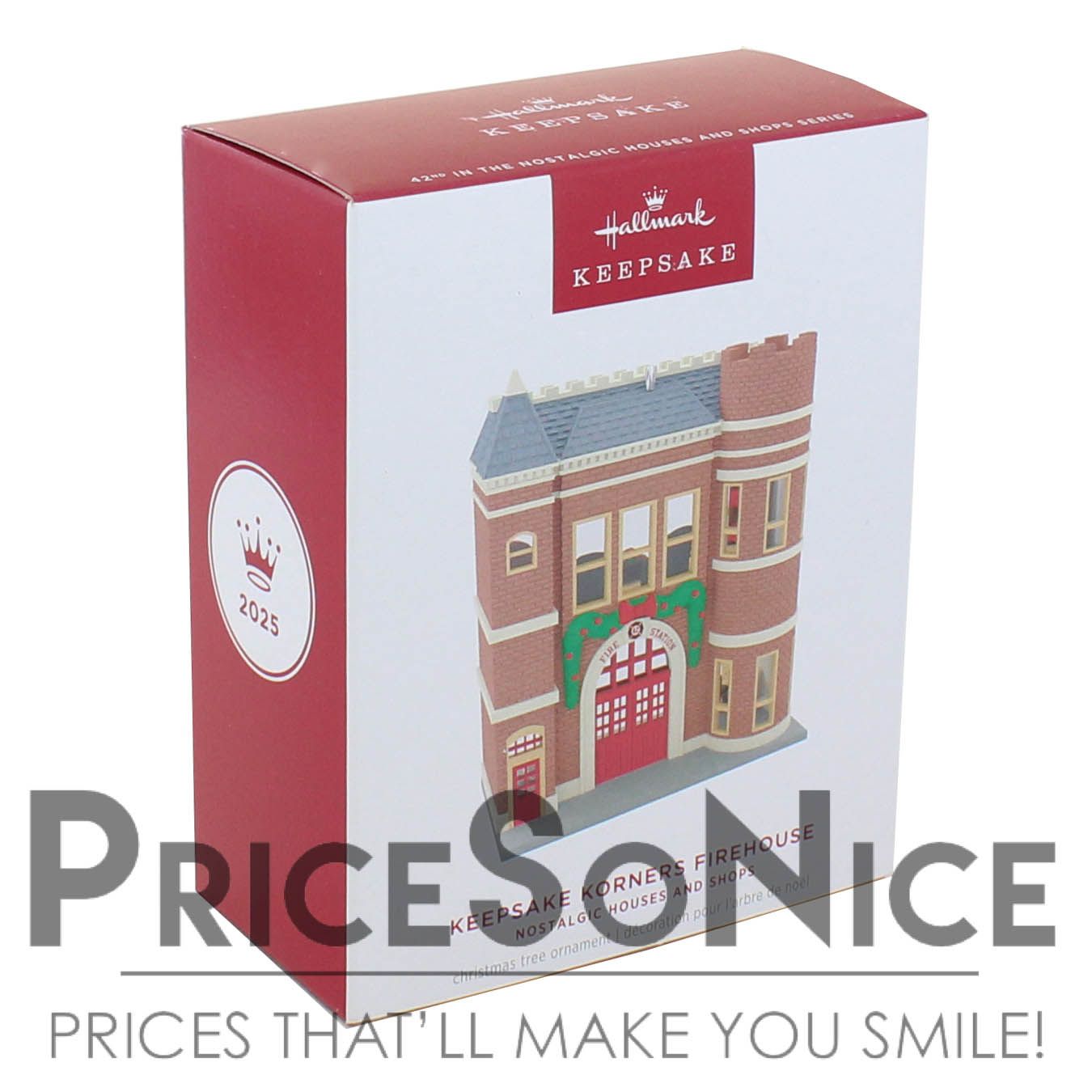 Hallmark Ornament 2025 Nostalgic Houses and Shops Keepsake Korners Firehouse