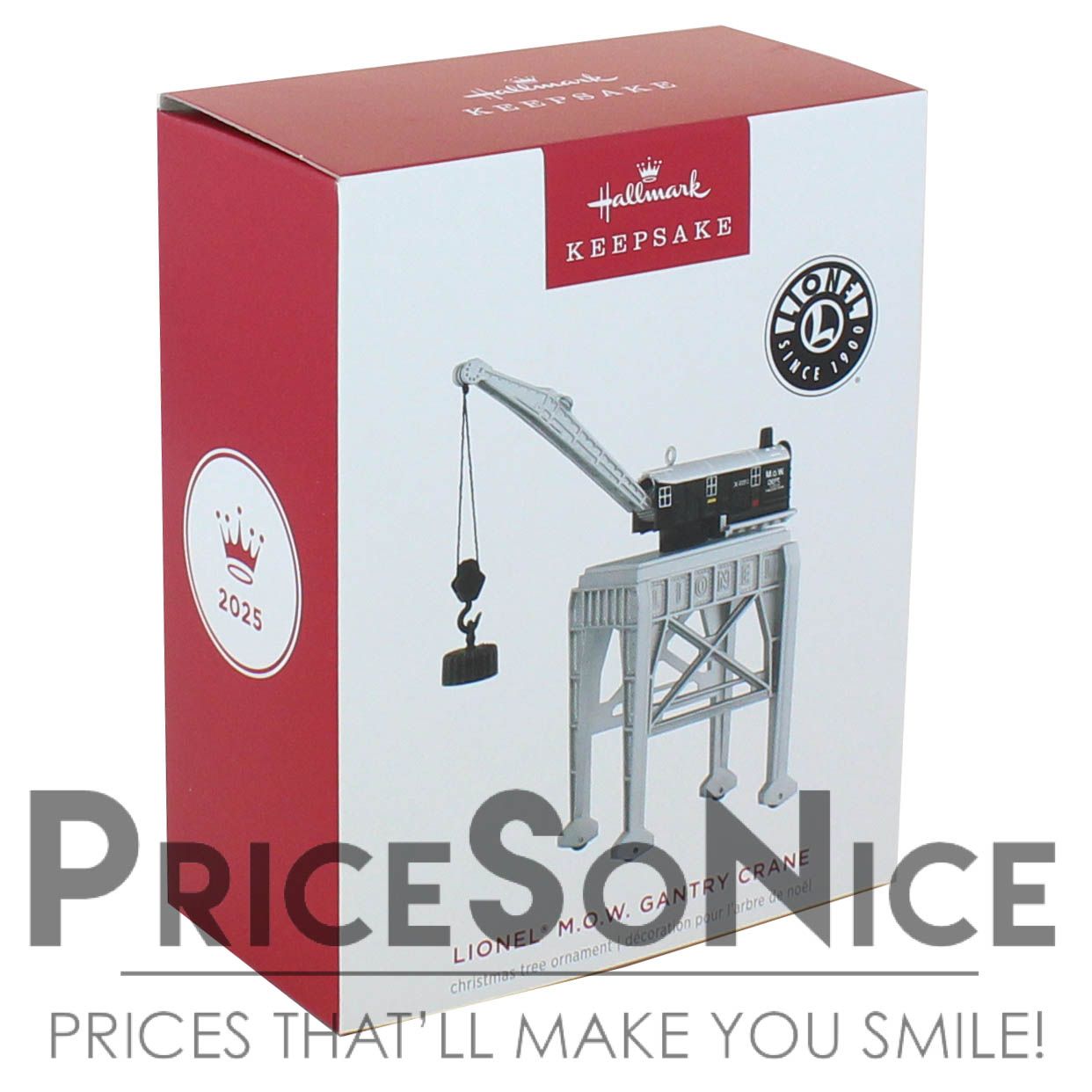 Hallmark Ornament 2025 Lionel® M.O.W. Gantry Crane Ornament