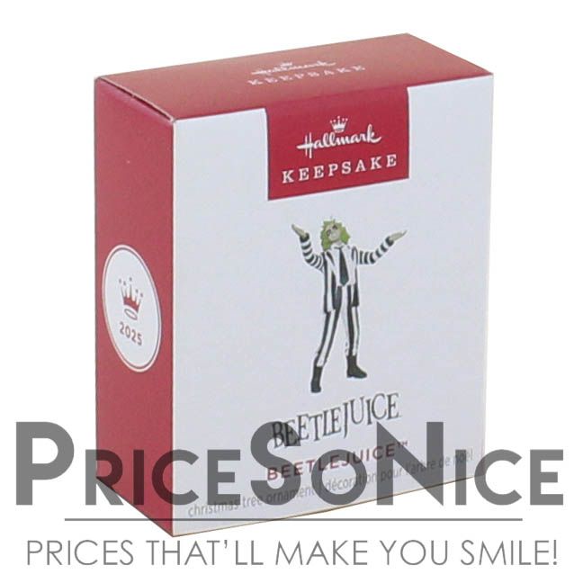Hallmark Ornament 2025 Mini Beetlejuice™ Ornament, 1.5&quot;