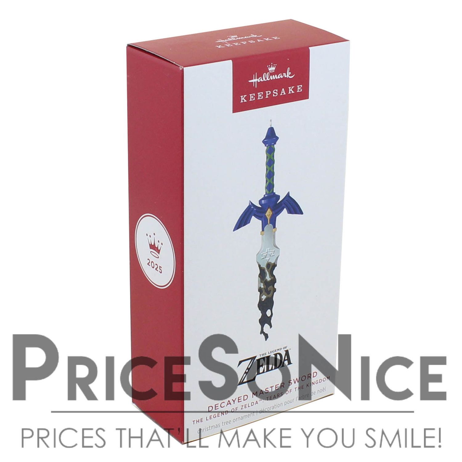 Hallmark Ornament 2025 Legend of Zelda Tears of the Kingdom Decayed Master Sword