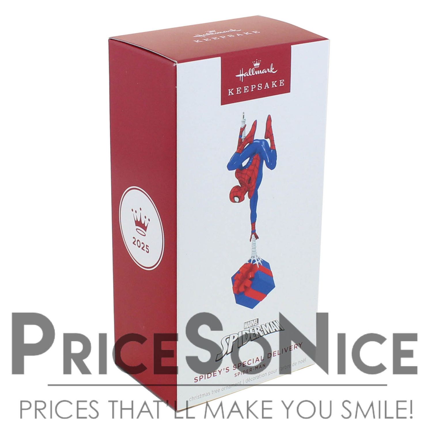 Hallmark Ornament 2025 - Marvel Spider-Man Spidey&#39;s Special Delivery
