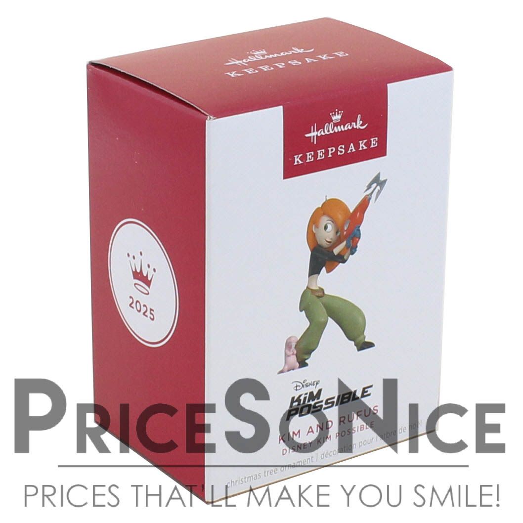 Hallmark Ornament 2025 - Disney Kim Possible and Rufus