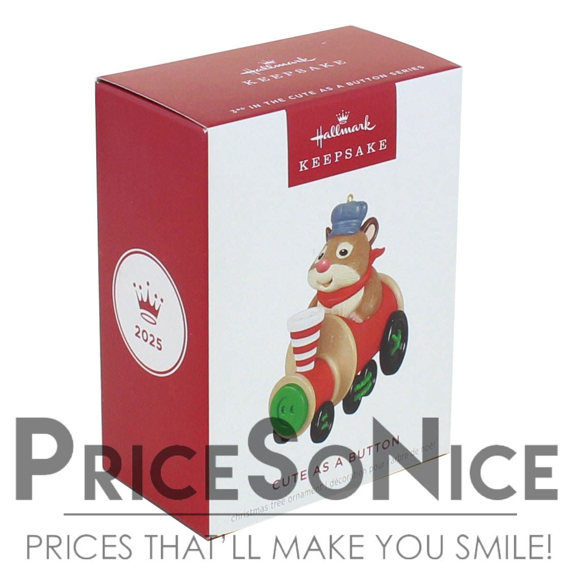 Hallmark Ornament 2025 - Cute as a Button (3rd in Series)