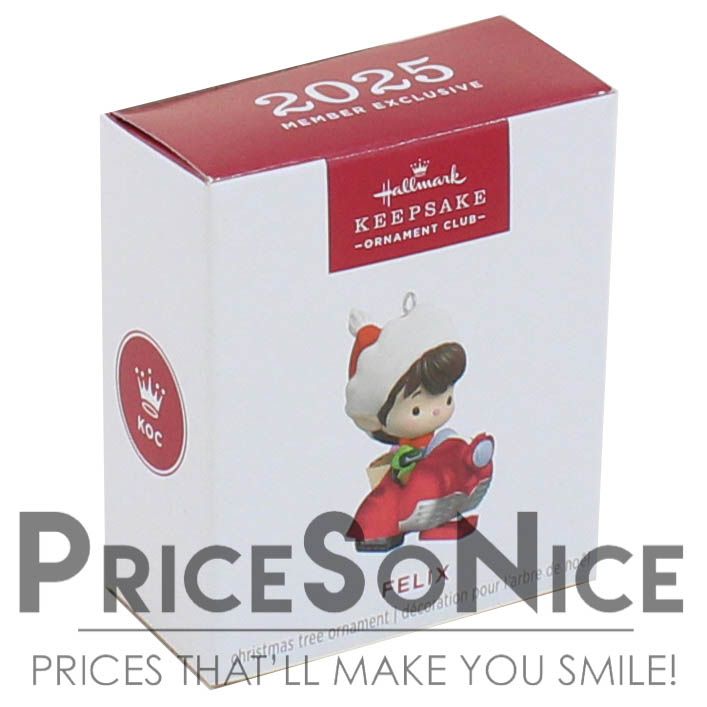 Hallmark Ornament 2025 Mini Felix 2025 KOC Member Exclusive Ornament, 1&quot;