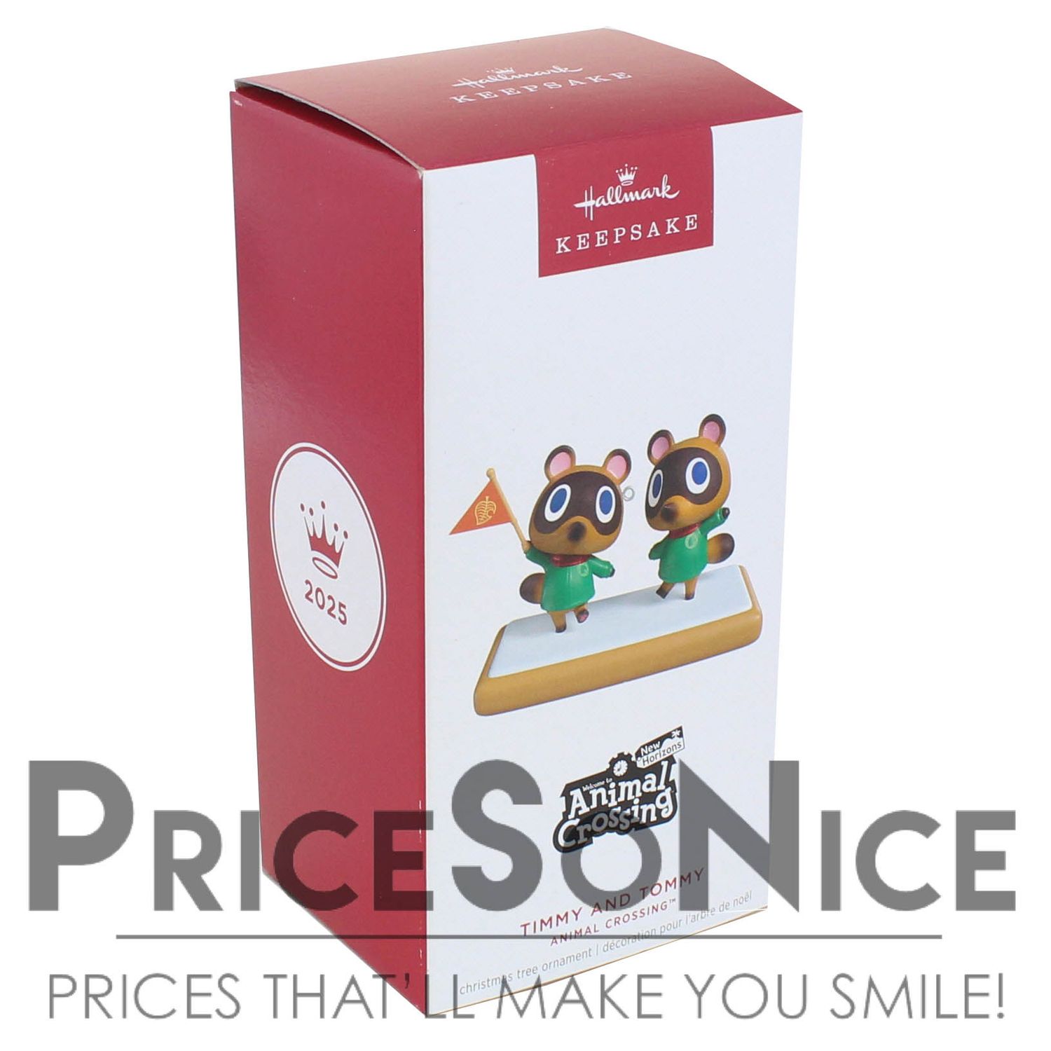 Hallmark Ornament 2025 Nintendo Animal Crossing Timmy and Tommy