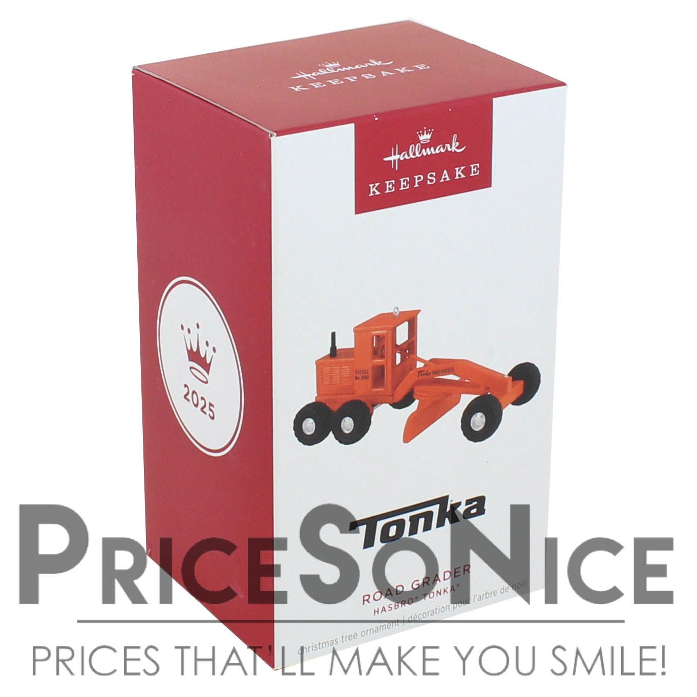 Hallmark Ornament 2025 Hasbro Tonka Road Grader Metal
