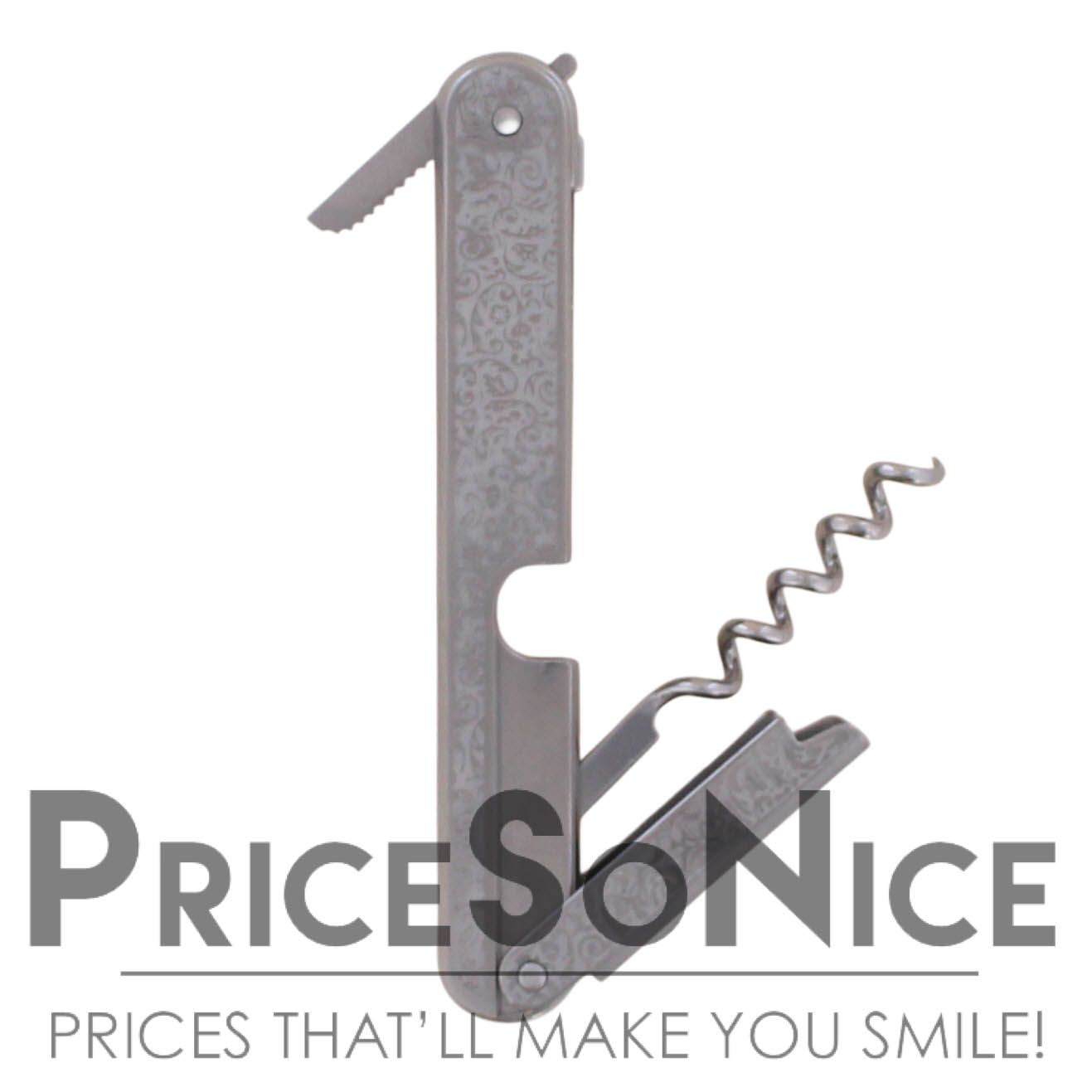 Williams Sonoma Heritage Waiter's Corkscrew Stainless Steel MSRP $40