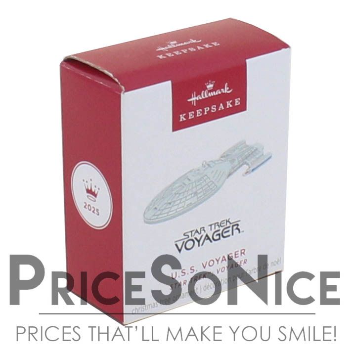 Hallmark Keepsake 2025 Mini Star Trek,  U.S.S. Voyager Ornament
