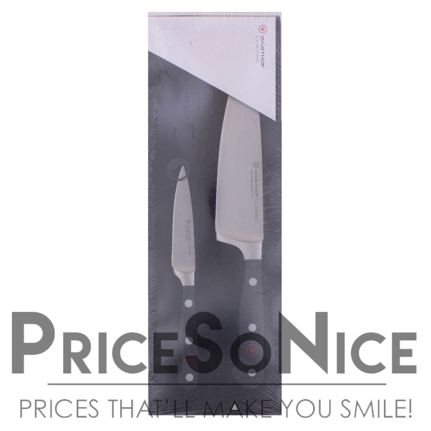 Wusthof Classic 2-Piece Prep Set- 6" Chef's &amp; 3.5" paring knife MSRP $200