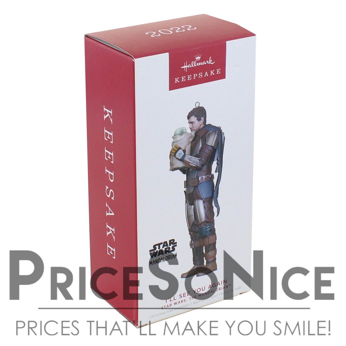 Hallmark 2022 Ornament- -I'll See You Again - Star Wars: The Mandalorian BAD BOX