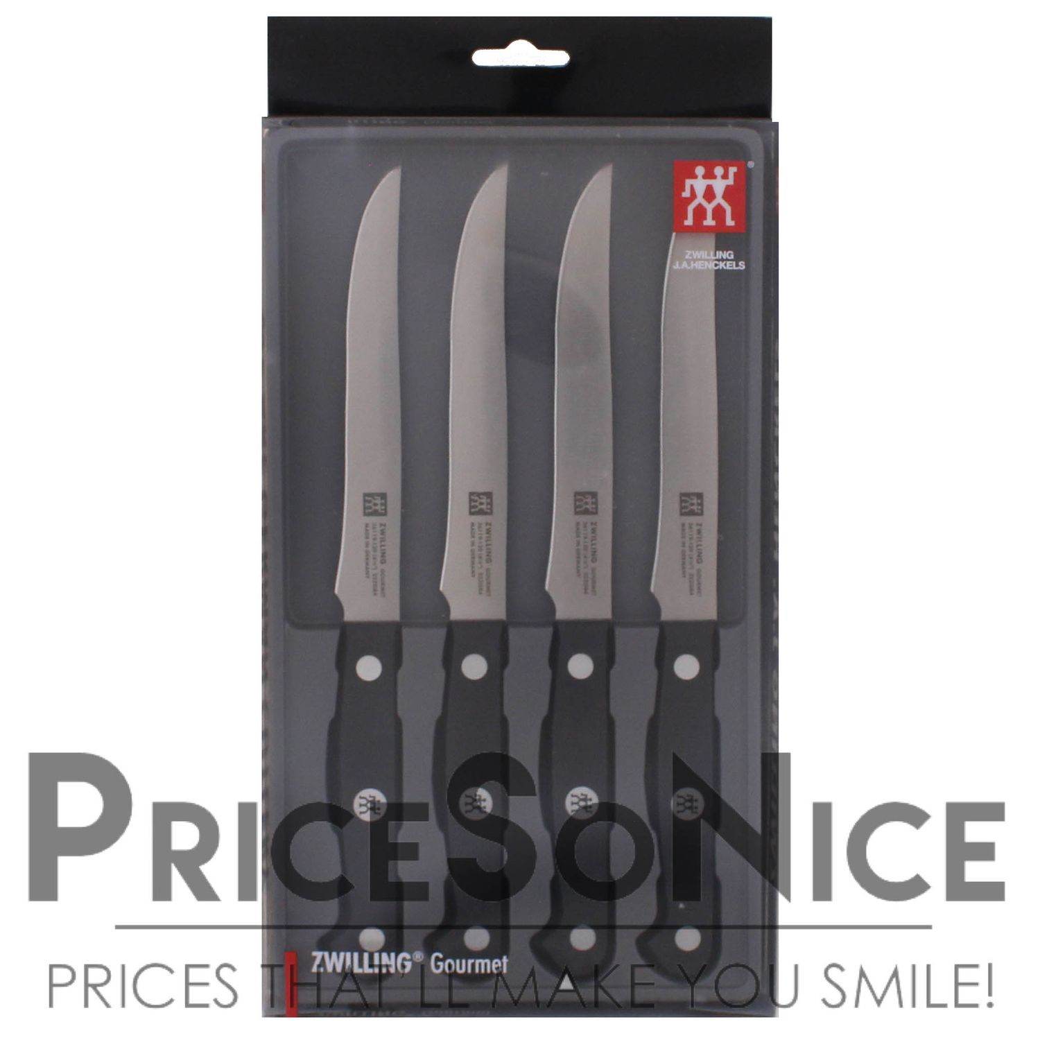 Zwilling J.A. Henckels Gourmet Steak Knives - Set of 4 MSRP %100