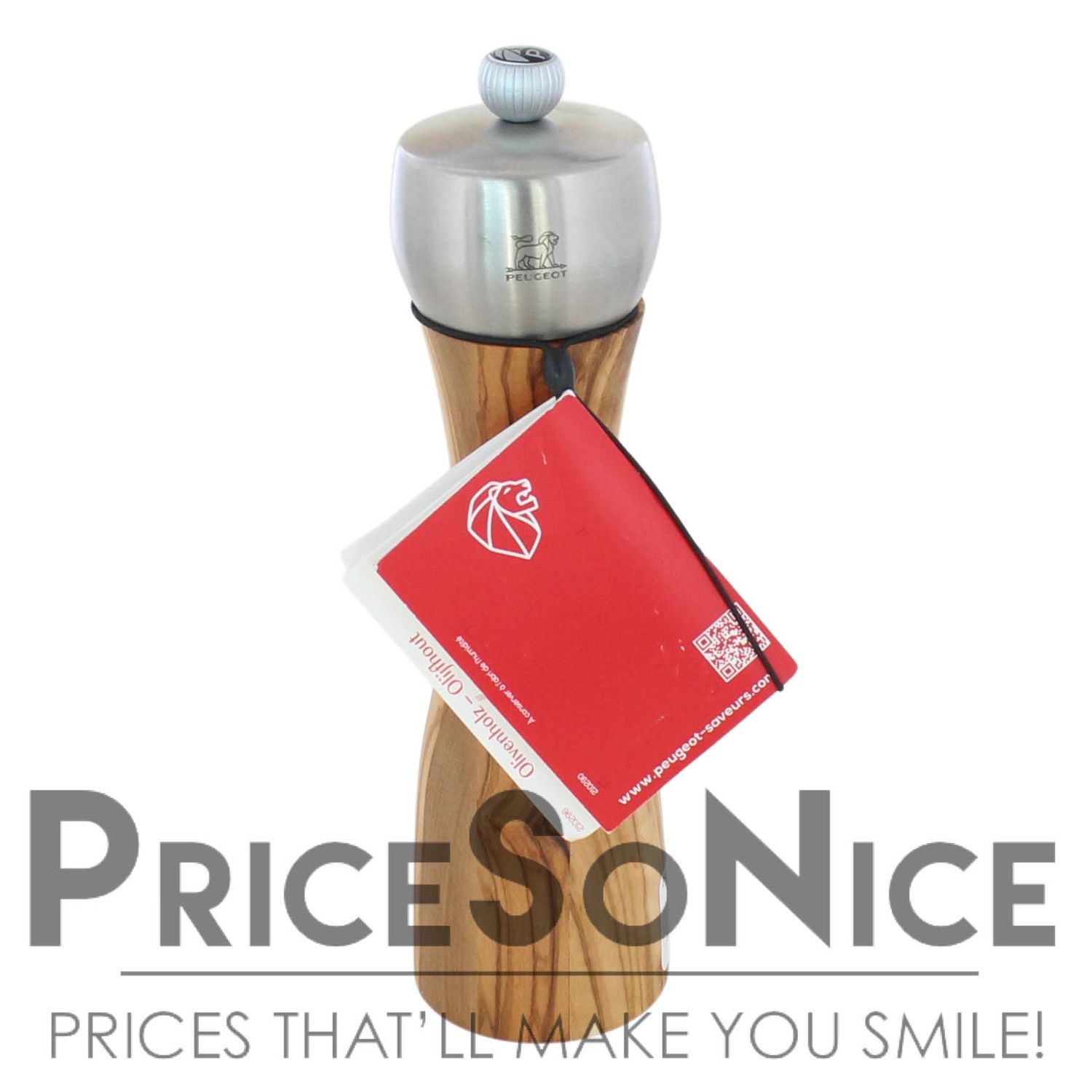 Peugeot Fidji Olivewood Salt Mill, 8" MSRP $140