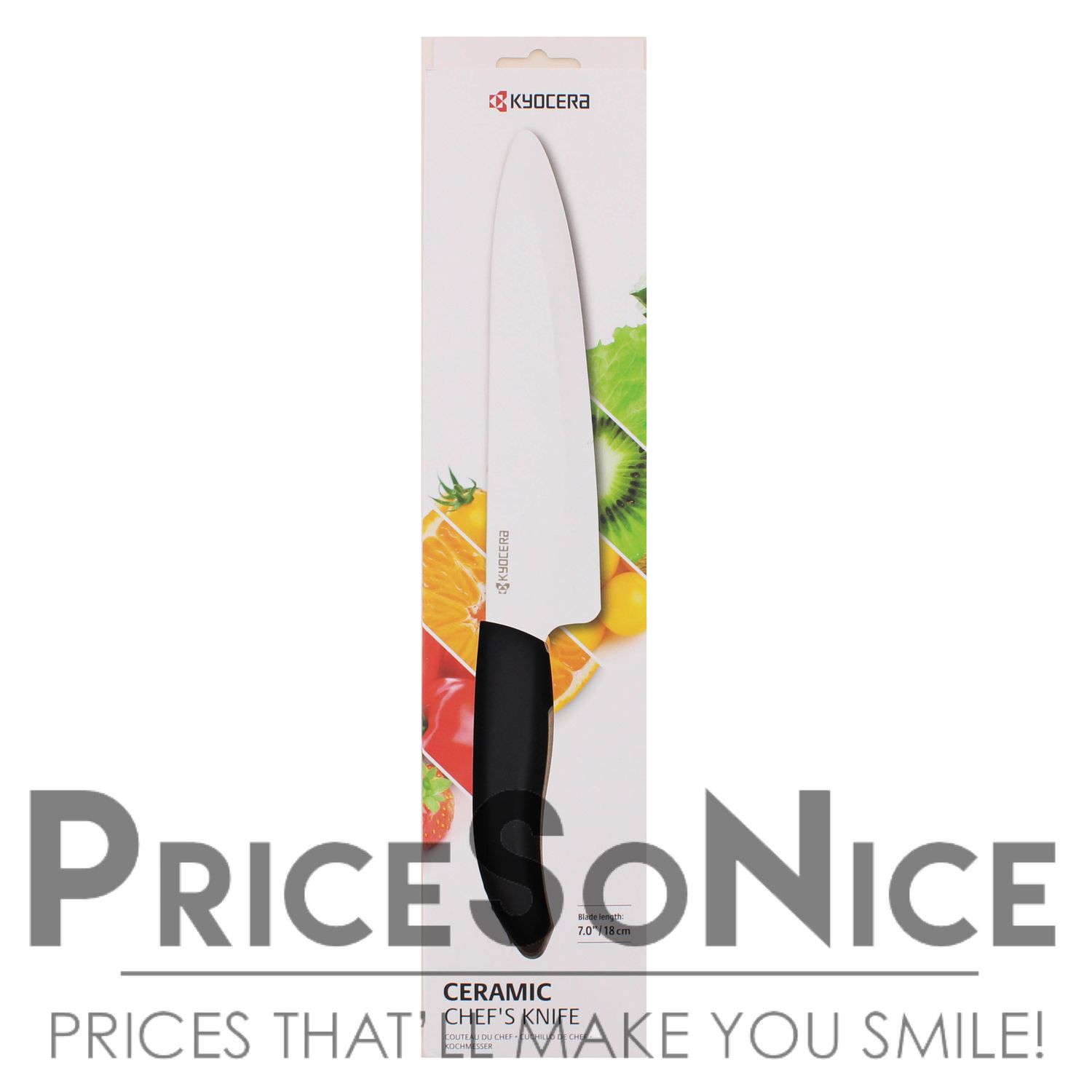 Kyocera Revolution 7" Chef Knife MSRP $88