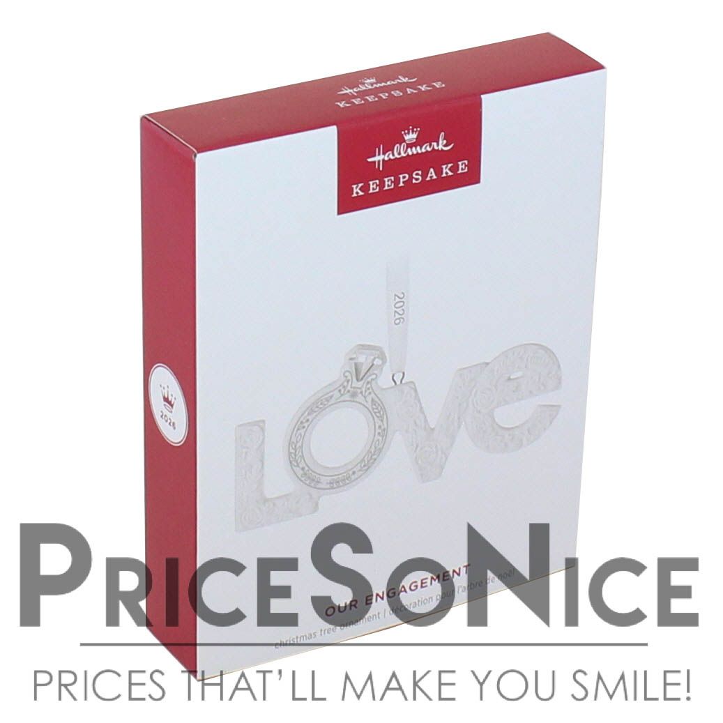 Hallmark Keepsake 2026 Our Engagement Ornament, MSRP $25