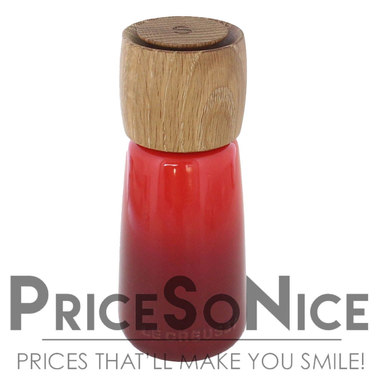 Le Creuset Alpine Salt Mill, Cerise, MSRP $100