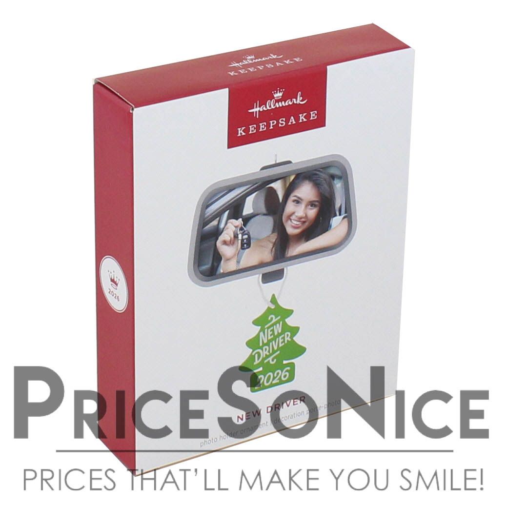 Hallmark Keepsake 2026 New Driver Photo Frame Ornament, MSRP $21