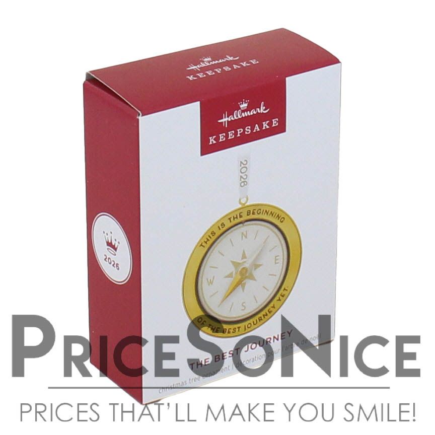 Hallmark Keepsake 2026 The Best Journey Ornament, MSRP $23