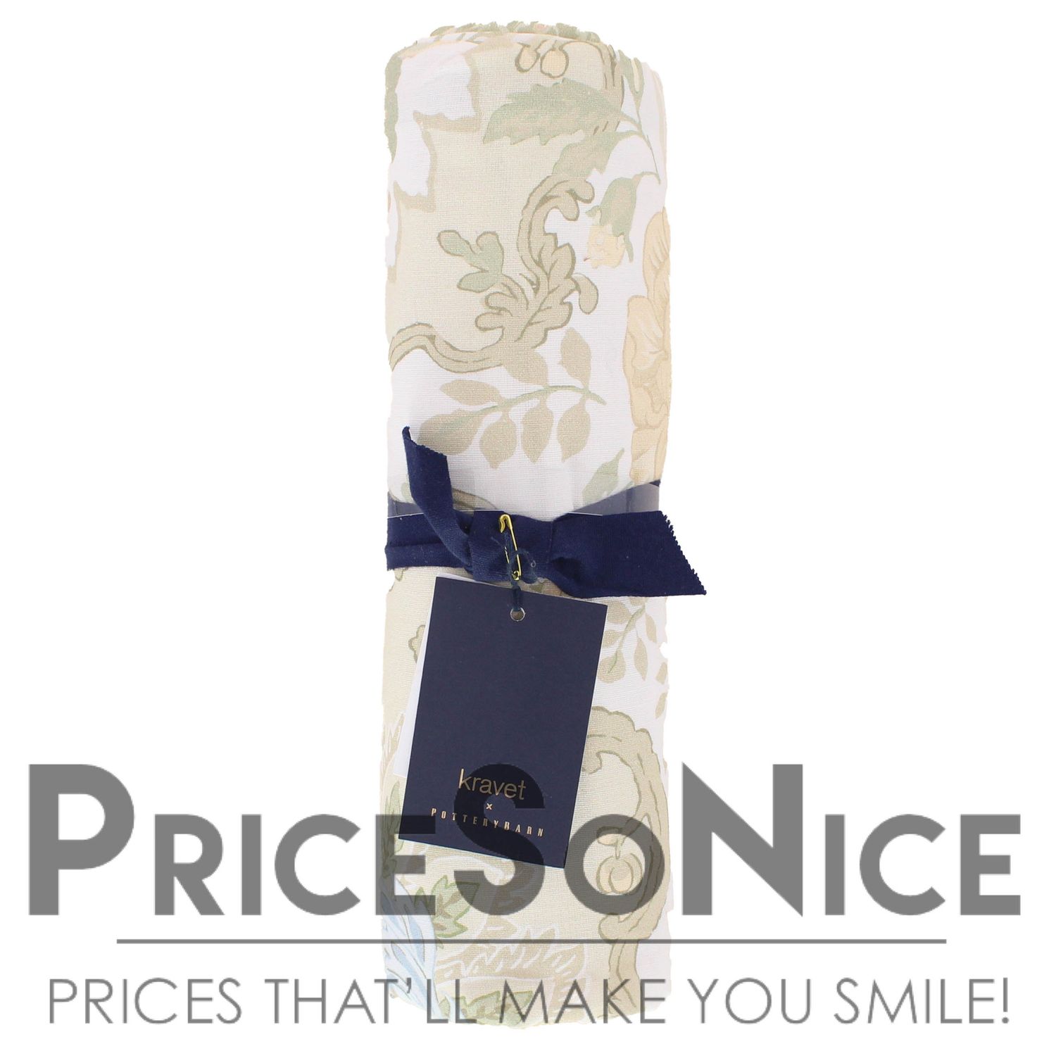 Pottery Barn x Kravet Arboretum Cotton Table Throw, MSRP $129