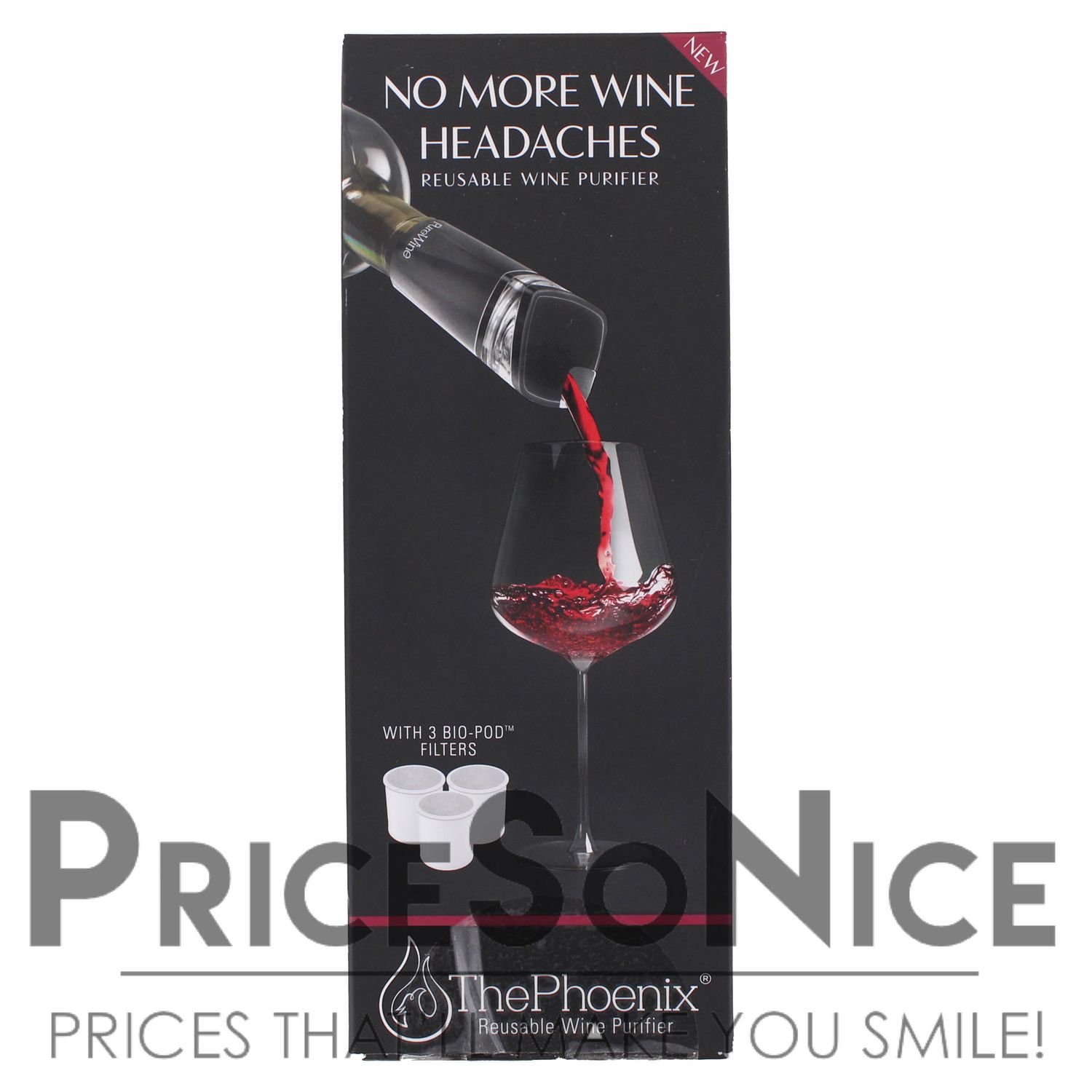 PureWine Phoenix Pourer Aerator, MSRP $60