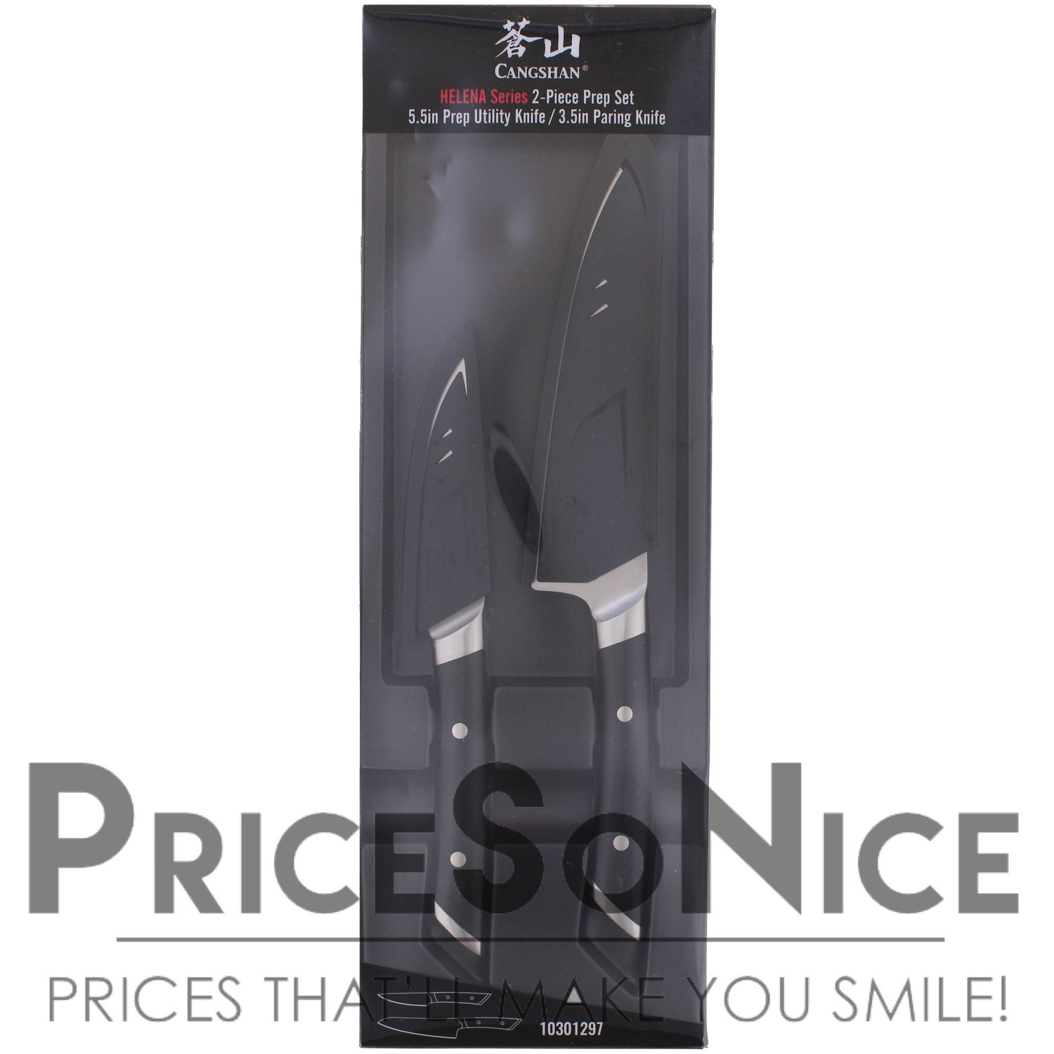 Cangshan Helena 2-Piece Paring and Prep Knife Set, lack MSRP $70